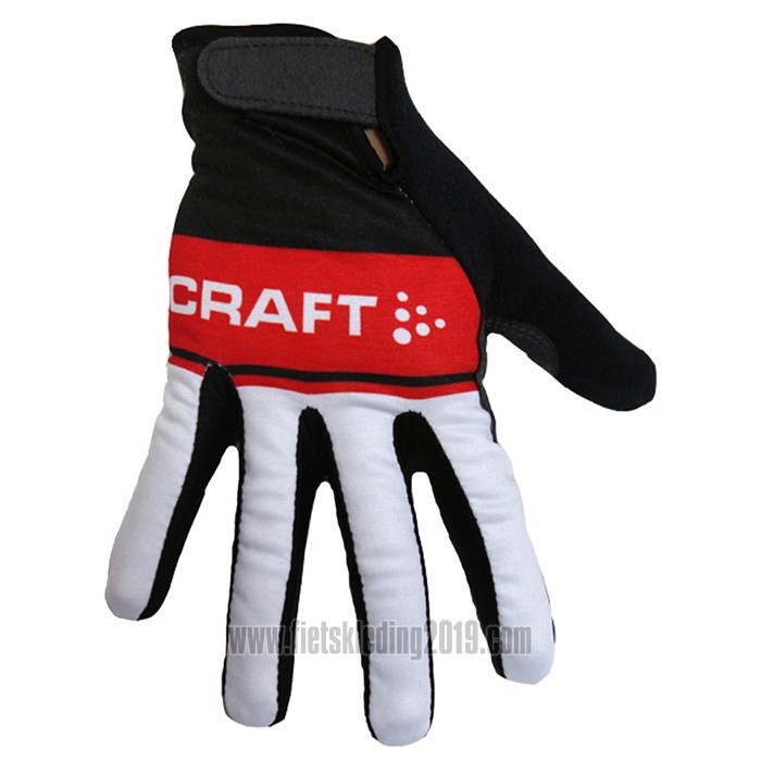 2020 Craft Handschoenen Met Lange Vingers Zwart Rood Wit